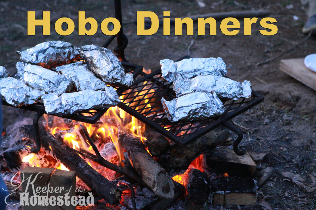 Hobo Dinners On The Campfire Keeper, Hobo Fire Pit